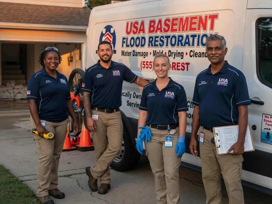 Basement Flood Cleanup company in Falkner, MS