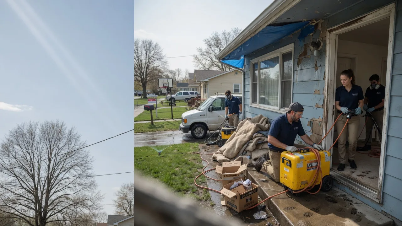 Basement Flood Cleanup in Falkner, MS near me